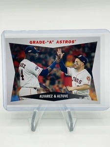 2020 Archives Grade-"A" Astros YORDAN ALVAREZ RC & JOSE ALTUVE #60CC-AA Topps 🔥 - Bild 1 von 2