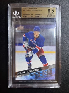 2020-21 Upper Deck Alexis Lafreniere Young Guns Rookie BGS 9.5 - Picture 1 of 2