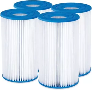 Blue Wave NFC230-4 4-Pack Type C Filter Cartridge for Intex and ProSeries Pools - Picture 1 of 3