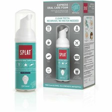 Splat Express Oral Care Foam 50ml - Clean Teeth: No Brush, No Water Needed