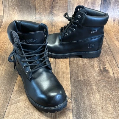 Original Rugged Outback Men's Size 10 W Wide Black Lace Up Work Boots - Image 1 of 4