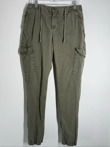 Pantalones cargo Conorete para mujer oliva con cordón talla L/30” con 30”L ver notas - Imagen 1 de 15
