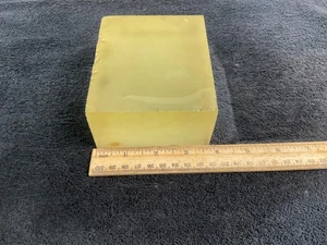 Z~ Vidrio de uranio amarillo con cara de áspero 4 libras - Imagen 1 de 5