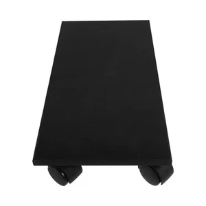 Support d'hôte d'ordinateur support de tour plancher PC avec roues support de processeur sous bureau - Photo 1/12