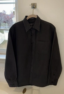 Camisa de vestir Omega Italia para hombre 15-15 1/2 32-33 " Foto 1 de 4