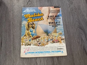 Boxoffice Movie Magazine June 19 1978 Malibu Beach Animal House Magazine - Imagen 1 de 2