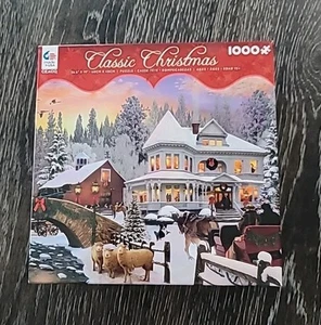 Nuovo Classico Natale - Vermont Natale Puzzle 1000 Pezzi Ceaco - Foto 1 di 8