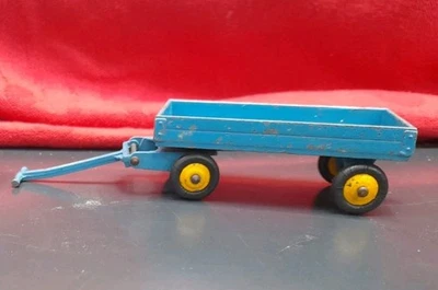 Громкоговоритель Dinky Toys #34 Van Fawn & 105c 4-колесный ручной грузовик синие желтые ступицы - Изображение 1 из 4