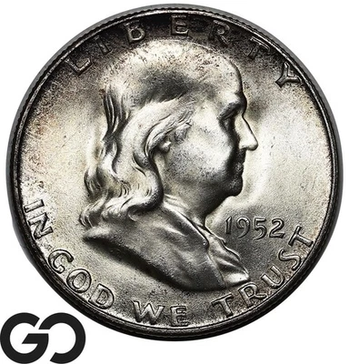 1952-S Franklin Half Dollar - Image 1 of 3