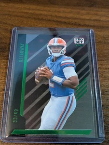 DJ LAGWAY VERDE CHIARO /49 2024 LEAF PRO SET PURE #35 Florida Gators - Foto 1 di 9