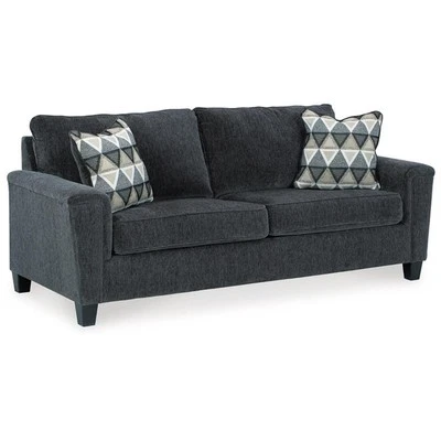 Signature Design by Ashley Abinger Contemporary Fabric Sofa in Smoke Gray - Image 1 of 4
