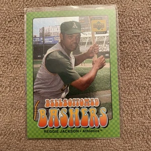 2001 Upper Deck Decade Bellbottomed Bashers Reggie Jackson Card #BB1 - Picture 1 of 2