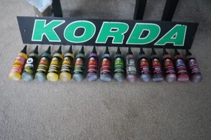 KORDA GOO JOB LOT FULL BOTTLES CARP COARSE FISHING TACKLE X15 NEW - Picture 1 of 8