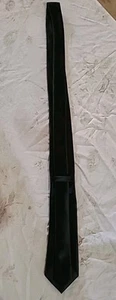 APT.9, cravatta nera da uomo, 58 pollici Con clip - Foto 1 di 3
