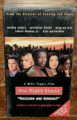 One Night Stand ~Promotional Copy~ (VHS, 1997, New Line Cinema) Wesley Snipes! - Image 1 of 2