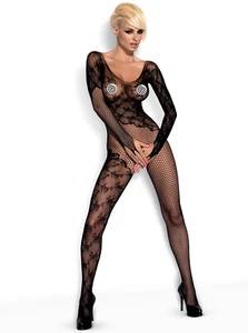OBSESSIVE Bodystocking open 20150 nero S/M/L onesize - Foto 1 di 5