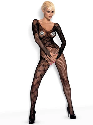 OBSESSIVE Bodystocking open 20150 schwarz S/M/L Onesize - Bild 1 von 4