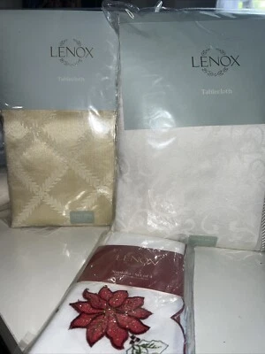 Lenox Laurel Leaf, Opal Innocence, or Butterfly Poinsettia Napkins - Image 1 of 4