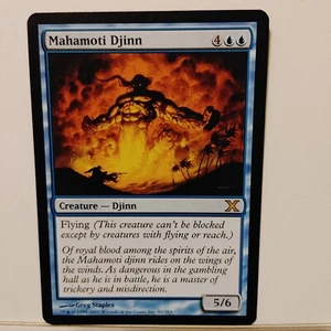MAHAMOTI DJINN -- MTG - 10th Edition - NM - Picture 1 of 1