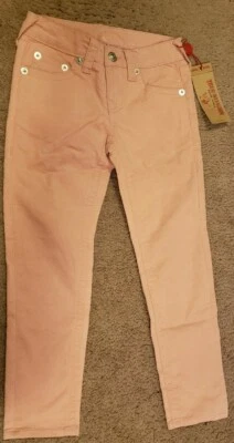 Pantalones rosas True Religion para niñas, talla 6 nuevos con etiquetas Foto 1 de 4