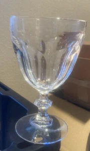 Clear Crystal Goblet Drinkwear Everyday Dinner-Party Ice-Tea Wine Set Maybe 12? - Picture 1 of 3