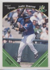 2002 Multi-Ad Sports Trenton Thunder Justin Sherrod #23 Rookie RC