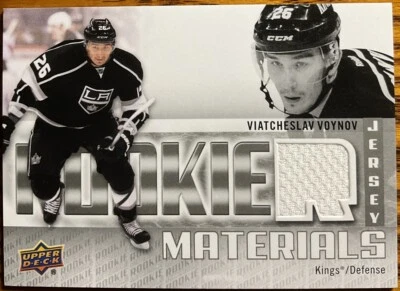 2011-12 Upper Deck Rookie Materials Viatcheslav Voynov #RM-VV Los Angeles Kings - Image 1 of 2