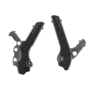 ACERBIS FRAME COVER PROTECTORS GUARDS GREY / BLACK SUZUKI DRZ 400 SM E S 00 - 23 - Picture 1 of 1