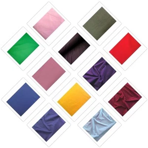 100% COTTON UPHOLSTERY DRAPERY CLOTHING VELVETEEN VELVET FABRIC BY THE YARD - Picture 1 of 58