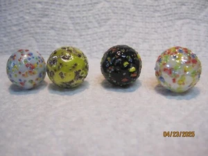 Vintage Speckled Marbles .60 Inches Great Condition & Color - Picture 1 of 1