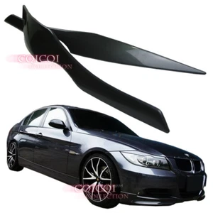 Painted BMW 06~11 E90 E91 3-series sedan touring eye brows lids color-A22 ◎ - Picture 1 of 6