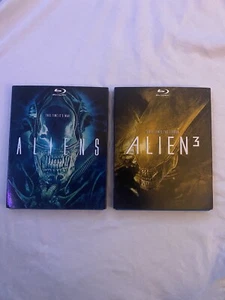 OOP RARE Aliens & Alien 3 Blu Ray With Slipcovers Great Condition - Imagen 1 de 5