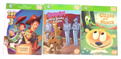 Leap Frog Tag Scooby-Doo, Toy Story 3, Ozzie & Mack - Lot of 3 - Image 1 of 4