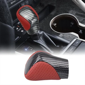 For Lexus GS 2016-2022 GS200t GS300 Automatic Gear Shift Knob Carbon-Red - Foto 1 di 9