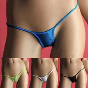 M-XXL Womens Sexy Thong Mini G-String Underwear Panties Micro Lingerie Panty - Picture 1 of 18