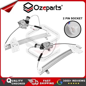 REAR Pair LH+RH Electric Window Regulator For Mitsubishi Lancer CE Sedan 96~03 - Picture 1 of 5