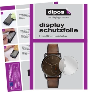 6x Displayschutzfolie für Fossil Q Pendlerschutz glasklar dipos - Bild 1 von 4