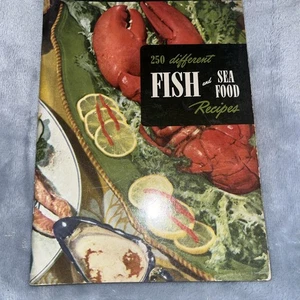 Vtg Culinary arts Institute fish and seafood recipes 1950s vintage - Picture 1 of 7