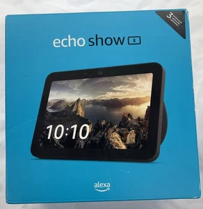 Amazon Echo Show 8 (3rd Generation) Smart Display Speaker - Charcoal - Bild 1 von 6