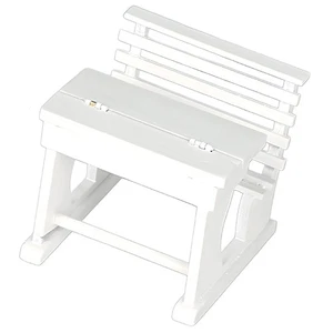 Tiny Study Desk For Model House Natural Texture Finish 1:12 Scale - Bild 1 von 10