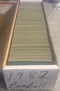1982 Topps Baseball Complete Set Of 792 NM++ Ripken RC is BGS 7.5 NM+ - Picture 1 of 4