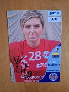 Autogrammkarte # Sport # Handball 🤾♀️ # Thüringer HC # Lydia Jakubisova - Bild 1 von 1