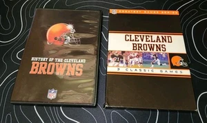 Cleveland Browns: 3 Classic Games DVD & History Of  - Picture 1 of 4