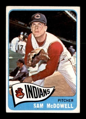 1965 Topps #76 Sam McDowell   G/VG X3523398 - Image 1 of 3