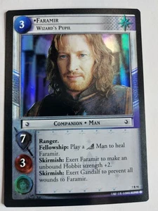 LOTR TCG Return of the King FARAMIR WIZARD'S PUPIL 7R91 FOIL NM - Picture 1 of 1