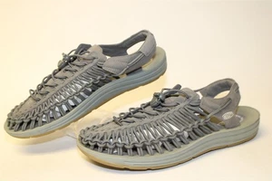 KEEN Uneek sandalo sportivo uomo taglia 11 44,5 scarpe da pescatore stringate elastiche 1017200 - Foto 1 di 24