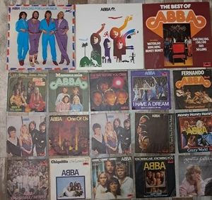 ABBA Vinyl SAMMLUNG. 3 LP, 15 Singles. - Bild 1 von 5