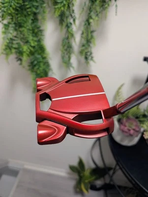 TaylorMade Spider Tour Red Left-Handed Putter Golf Club ⛳ Steel Shaft 🏌🏿 35" - Image 1 of 4