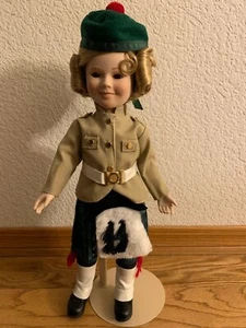 Danbury Neuwertig 14" ShirleyTemple WEE WILLIE WINKIE Puppen der Leinwand Hervorragend - Bild 1 von 10