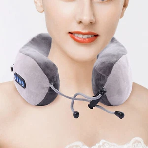 Shiatsu Shoulder Neck and Back Massager Pillow with Heat Deep Kneading Pillow - Picture 1 of 10